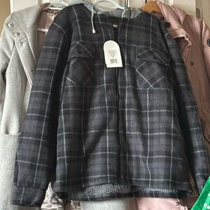 Men’s fall jacket with hood